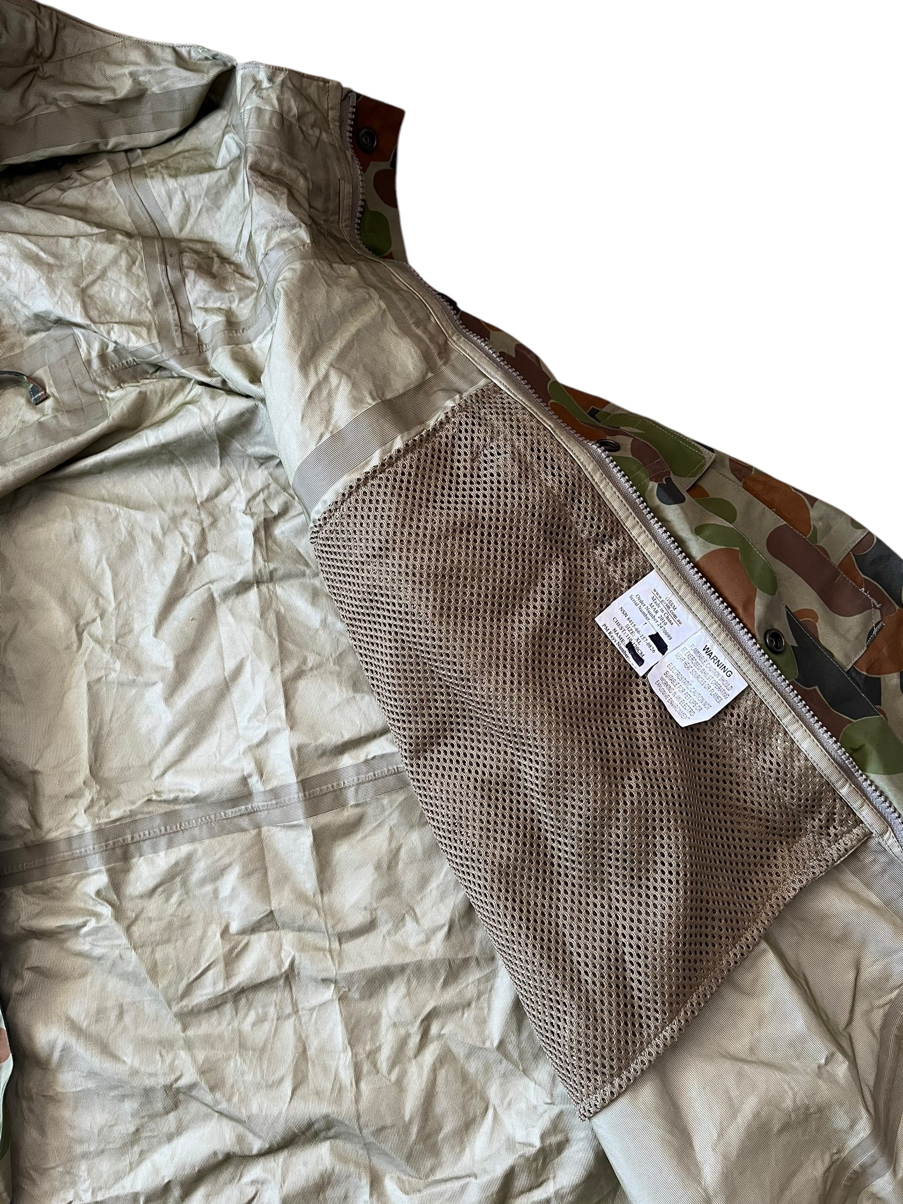 GSSM DPCU Wet Weather Jacket (Grade 1 Surplus Item) - Nocturnal Optics Australia