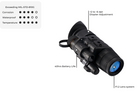 ACTinBlack MUM14 Night Vision Monocular - Nocturnal Optics