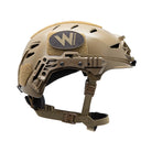 Team Wendy EXFIL® LTP Rail 3.0 Coyote Bump Helmet - Nocturnal Optics